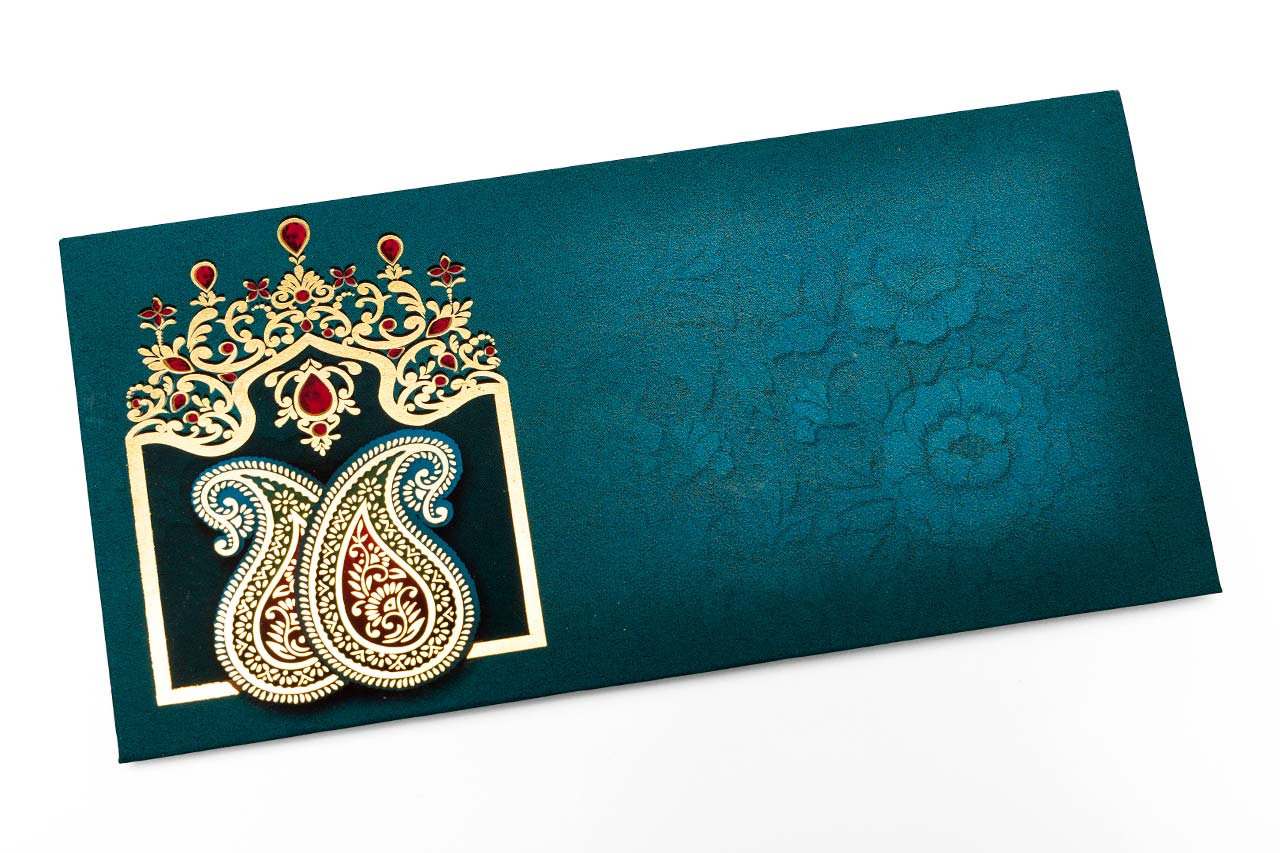 Blue Premium Shagun Card