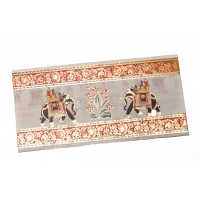 Elephant pattern Shagun Card