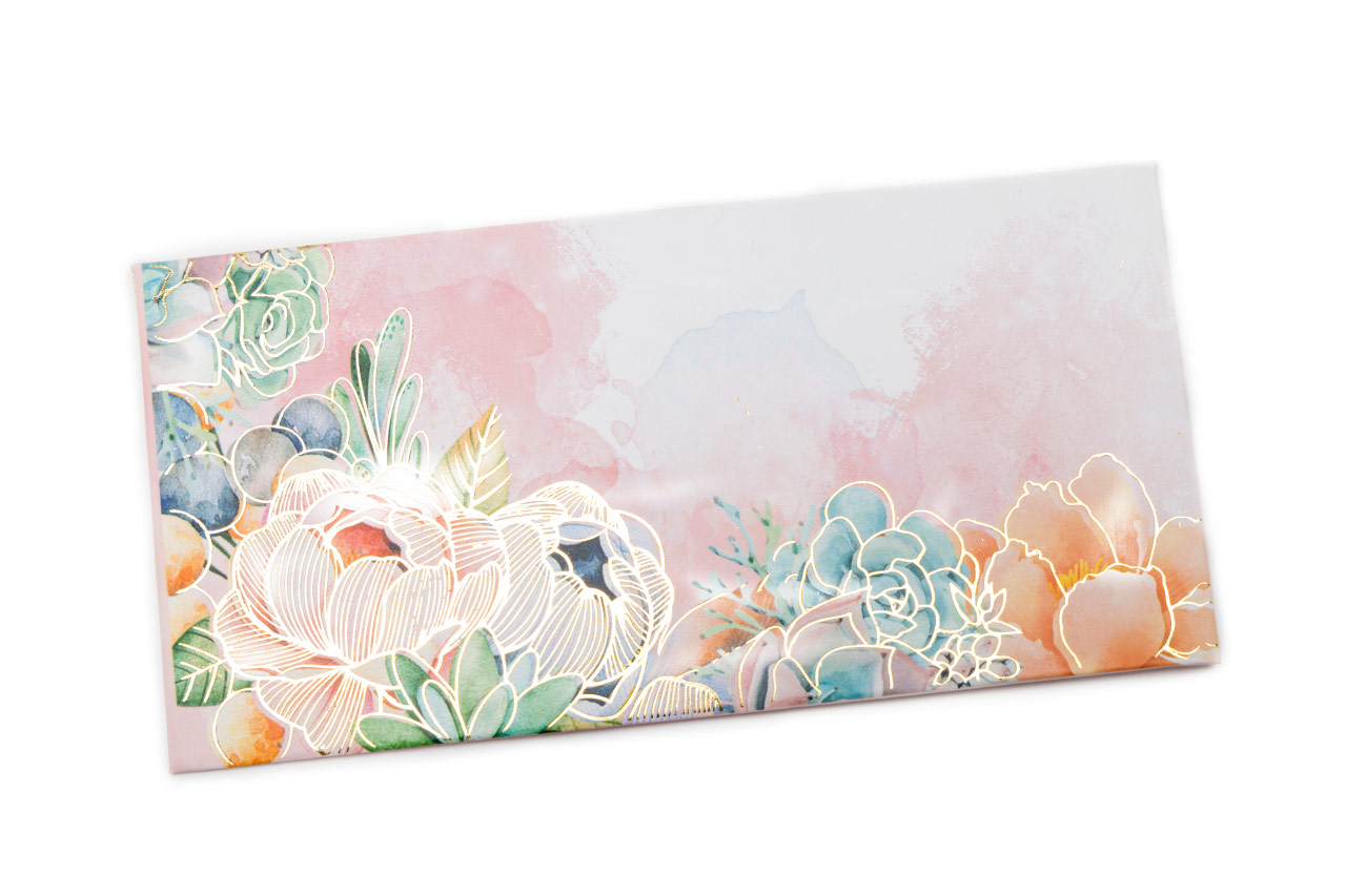 Floral Shagun Card