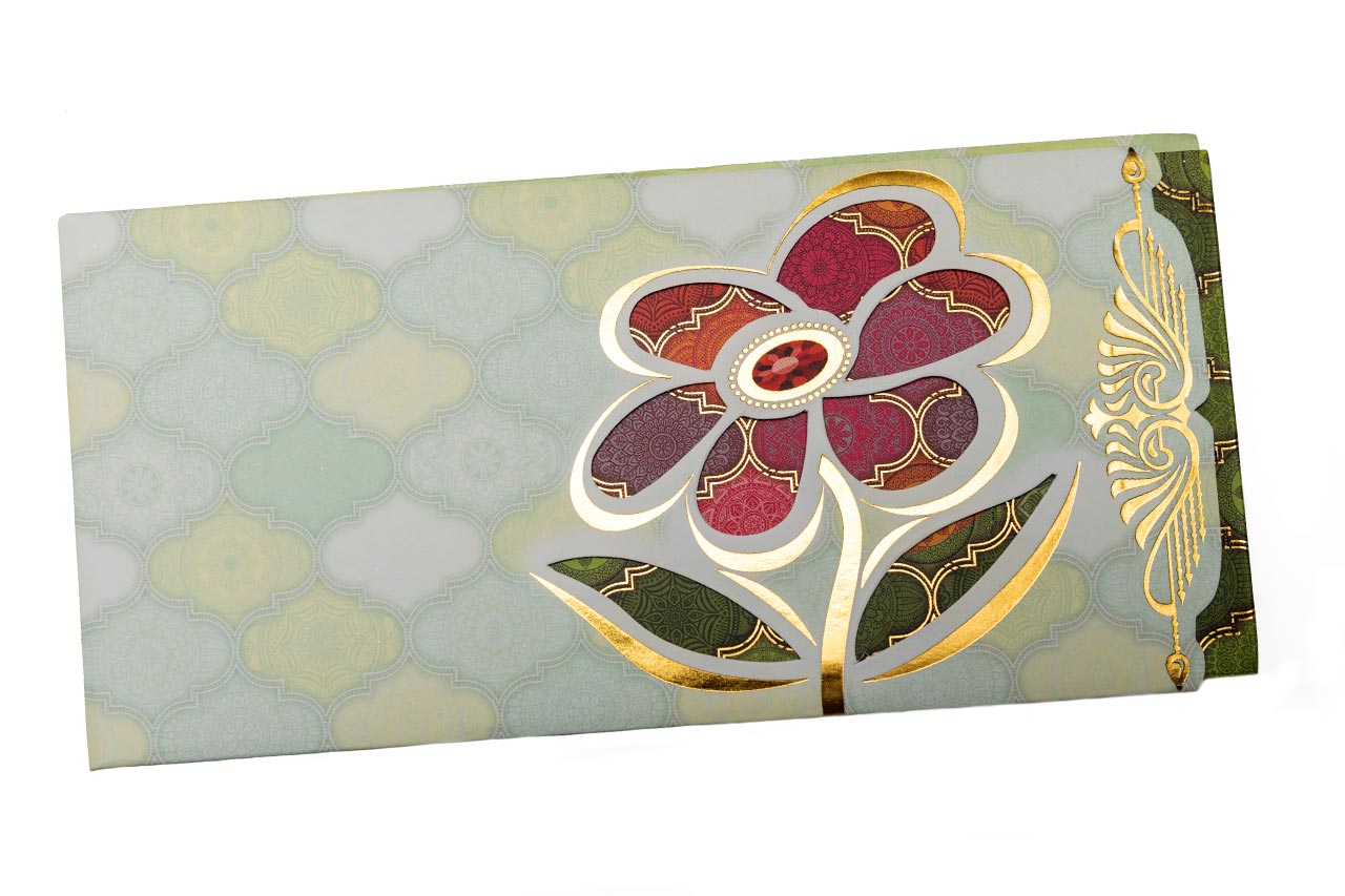 Sliding Designer Shagun Card