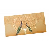 Peacock Pattern Envelope