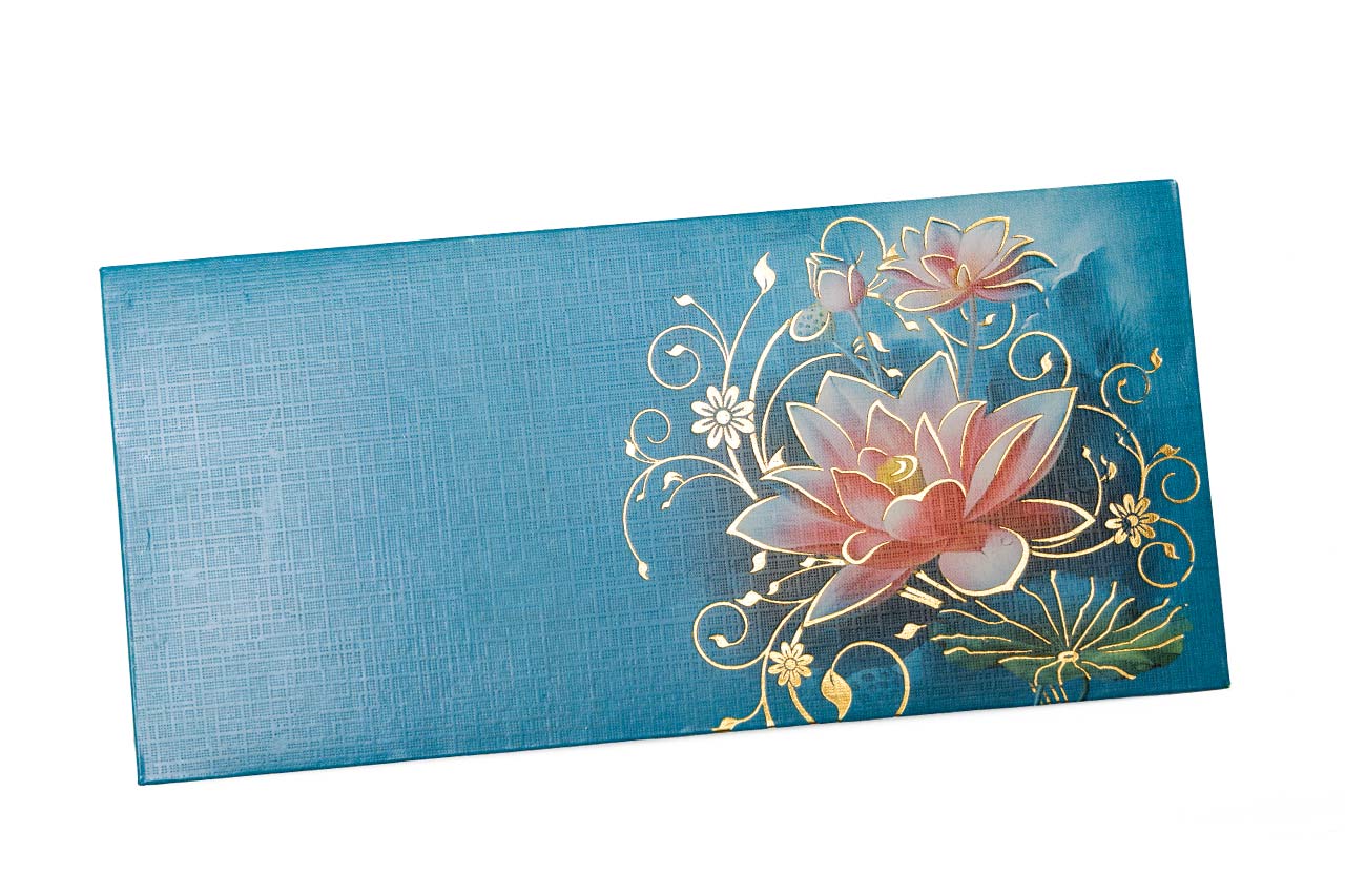 Astonishing Floral Envelope