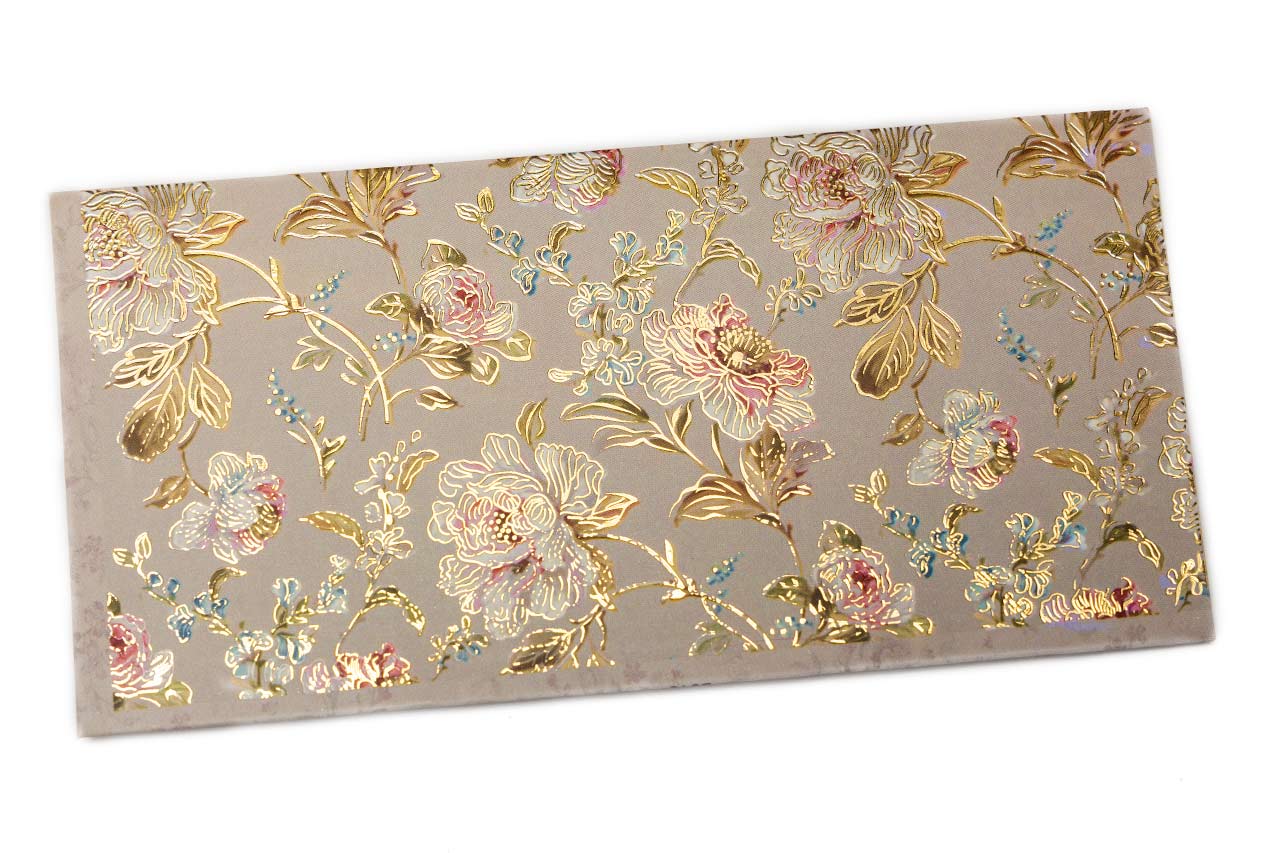 Astonishing Rusty Floral Envelope