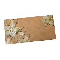 Brown Floral Envelope