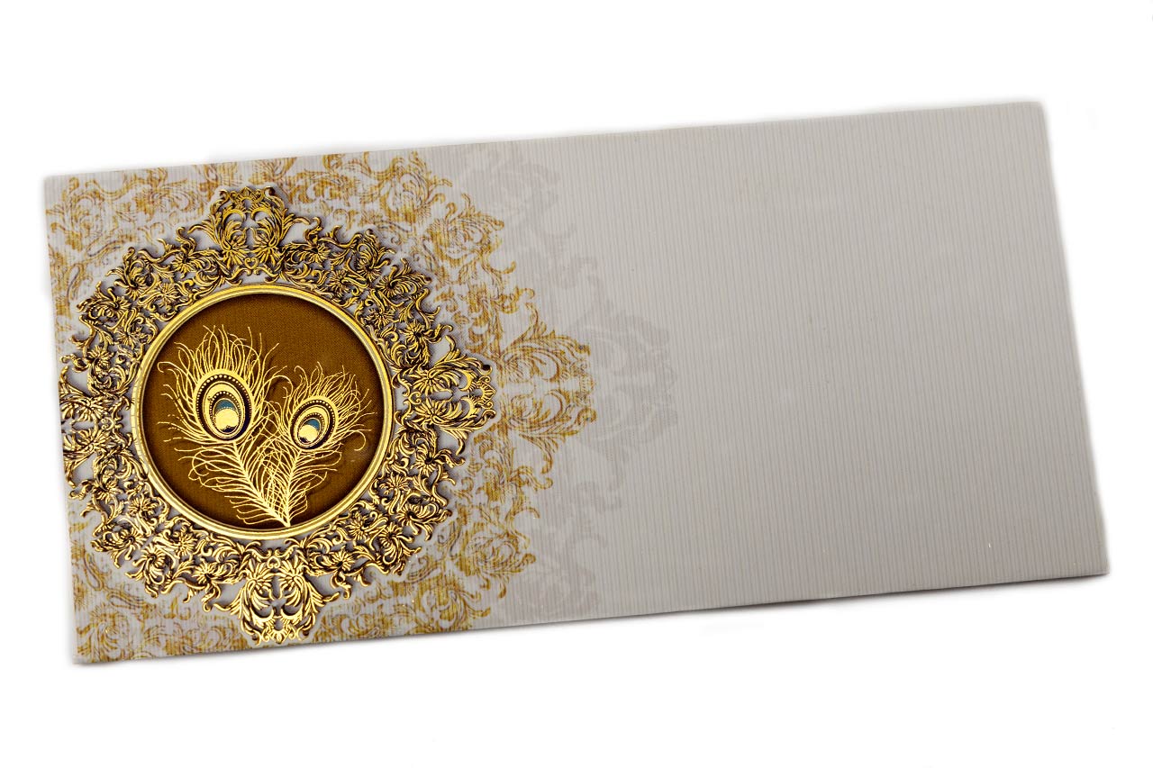 Elegant White Shade Envelope