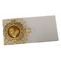 Elegant White Shade Envelope