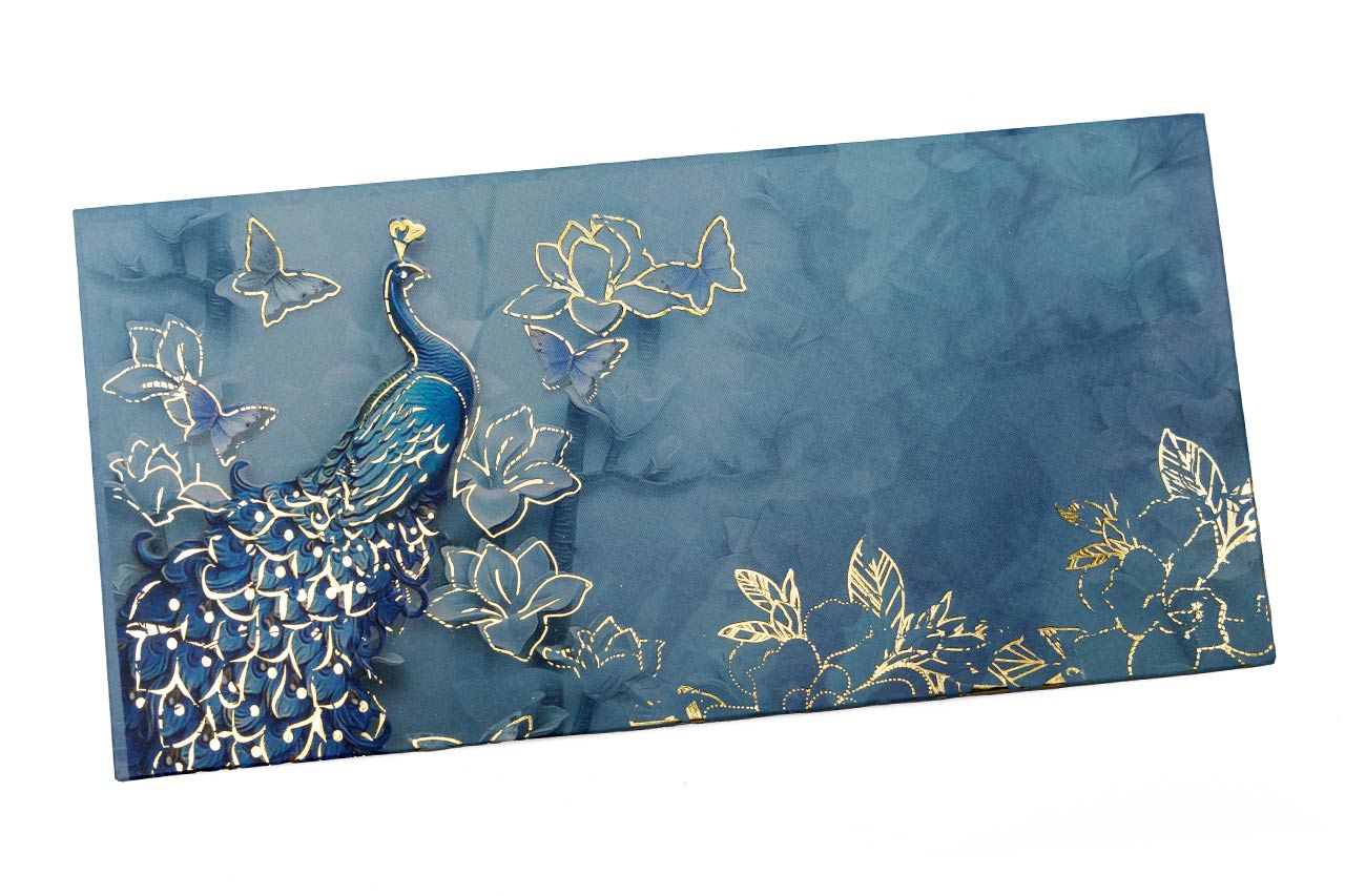 Sky shade Floral Envelope