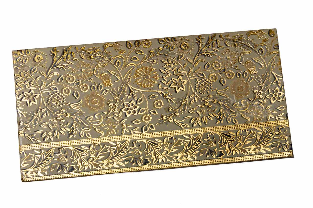 Heavily Designed Golden Envelope