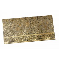 Heavily Designed Golden Envelope