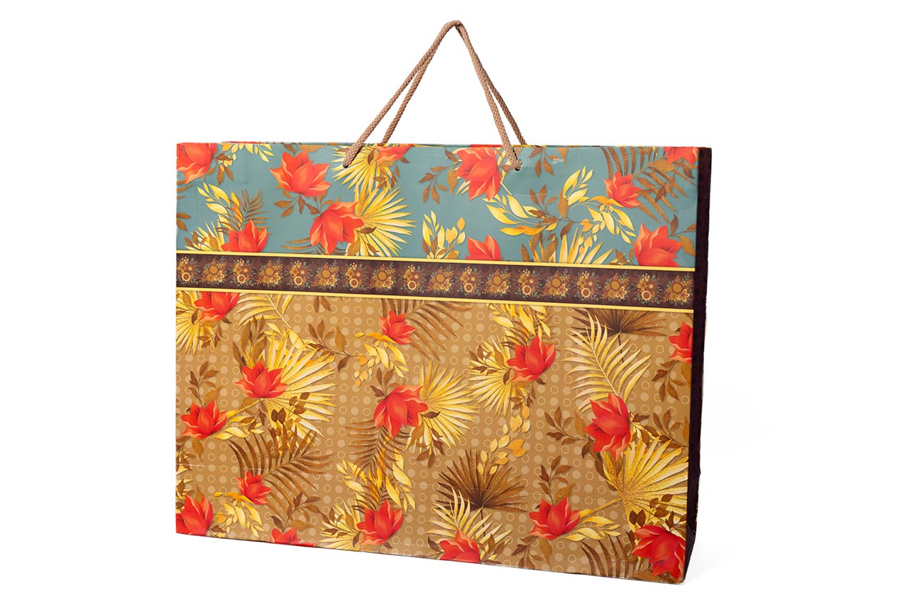 LEAVES PATTERN GIFT BAG
