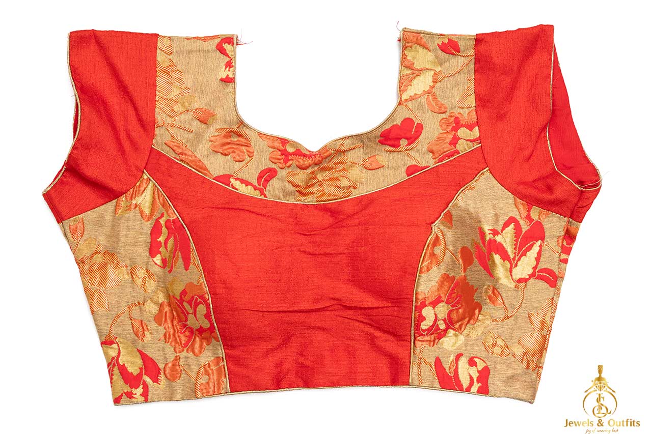Orange Colour Blouse 