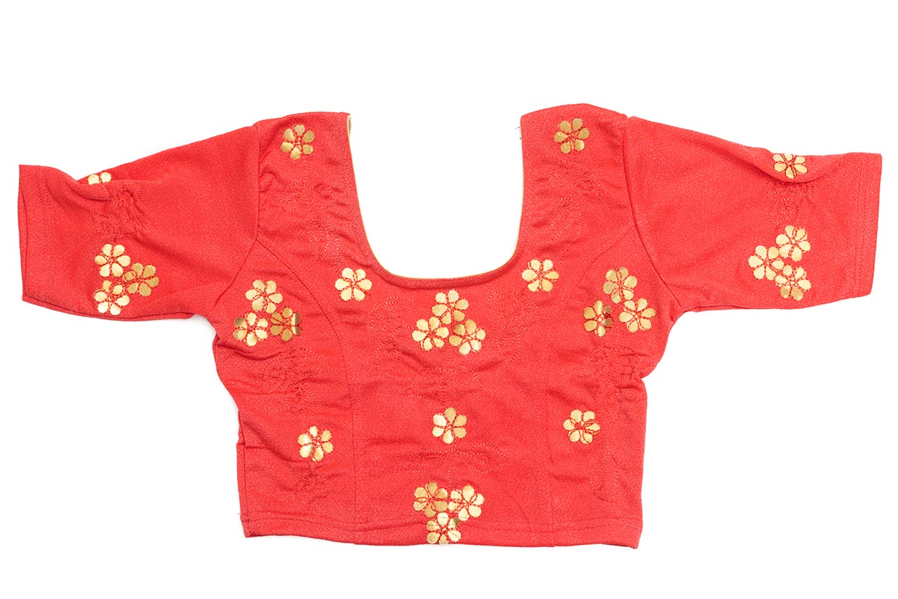 Red Elegant Stretchable Blouse 