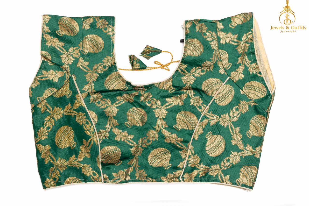 Green Colour Blouse 
