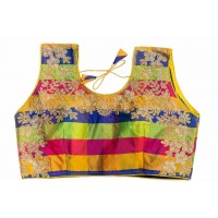 Multicolour Embraided Crop Top