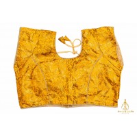 Elegant yellow embroidery Blouse 