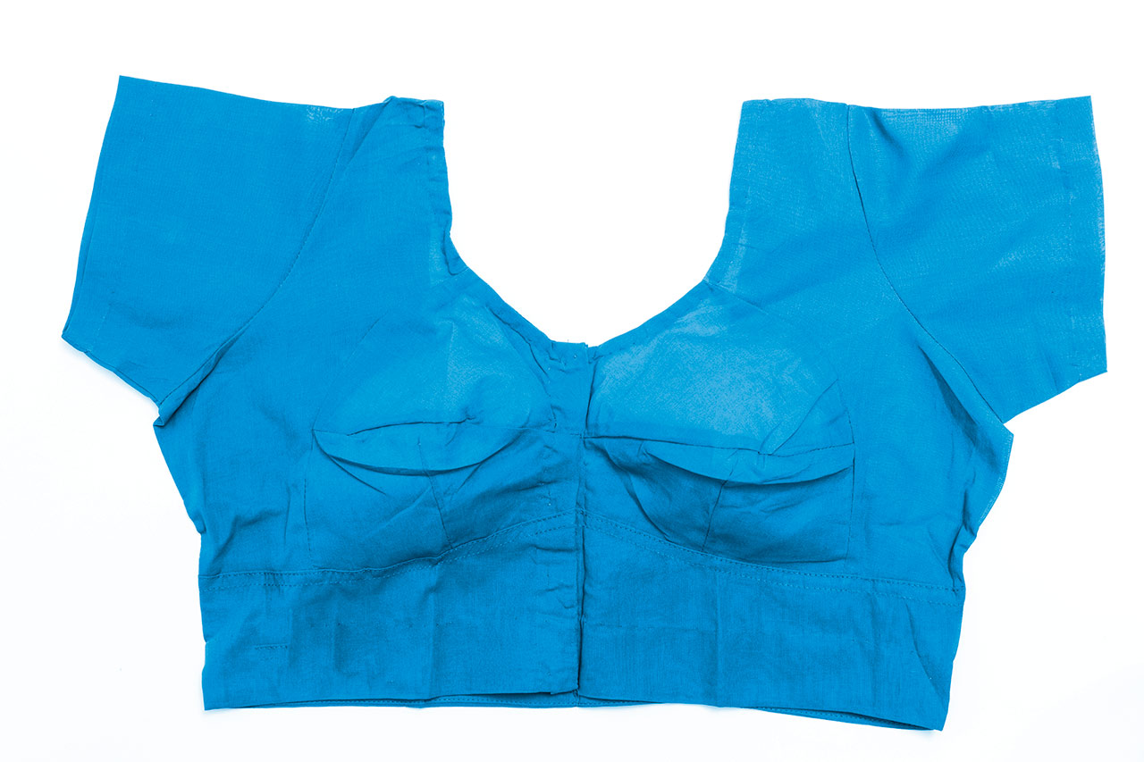Elegant Plain Cotton Blouse (4 colours)