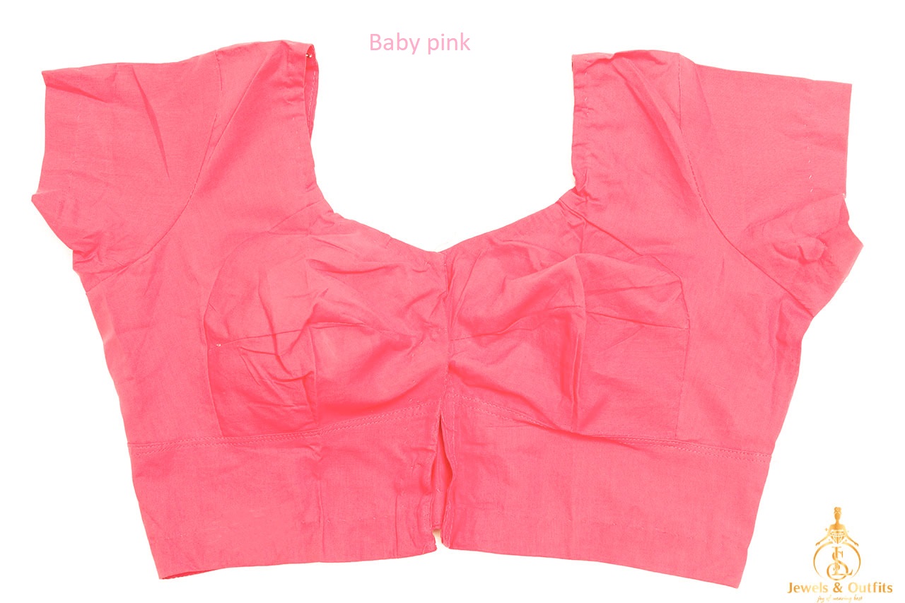 Stunning Cotton Plain Blouse (4 colours)