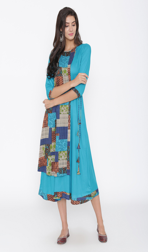 Beautiful Midi Printed Dress
