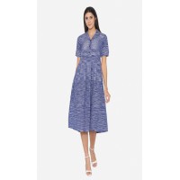 Khadi cotton midi dress