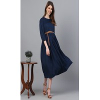 Dark blue urban dress