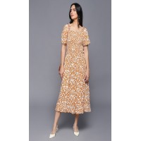 Astonishing Rayon Printed Dress