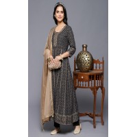 Black shade Anarkali 