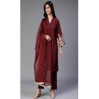 Maroon shade suit Set