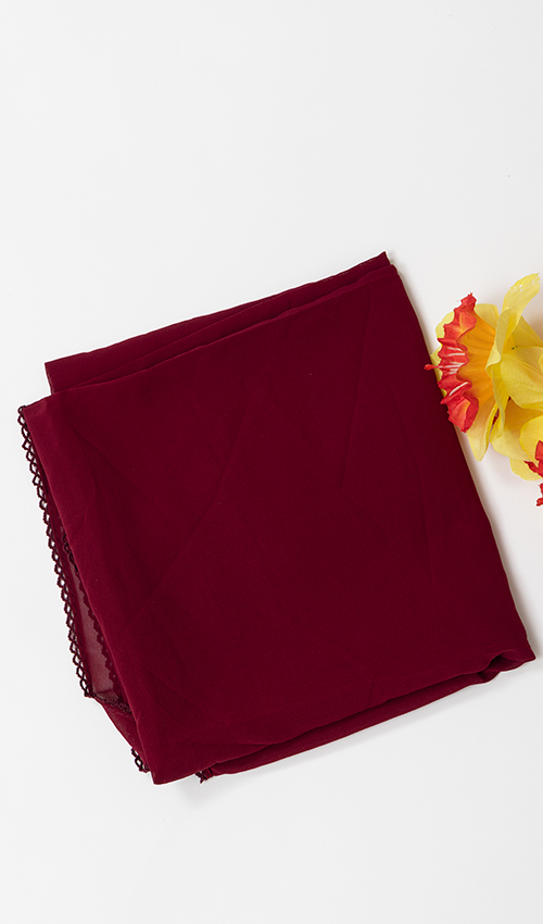 Lace work Hijab (5 Colours)