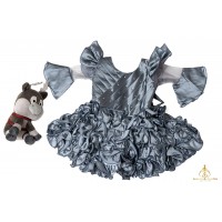 Grey colour Baby Girl Frock 