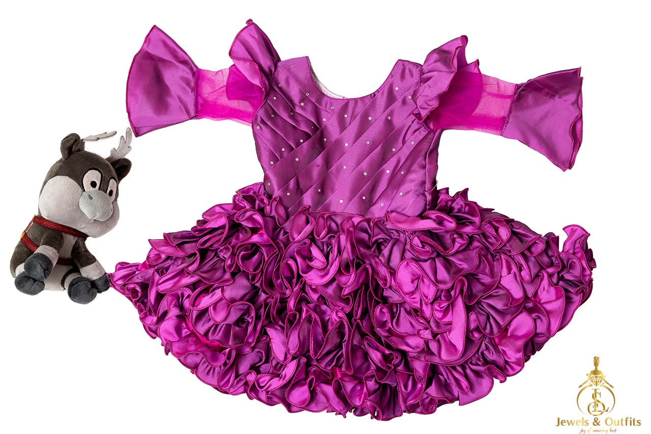 Cute Baby Girl Frock in pink