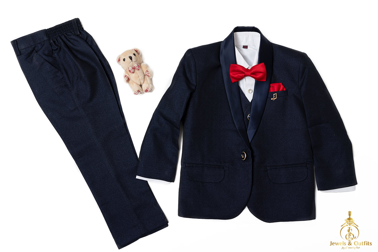 Deep Navy suit set for kids