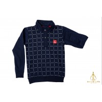 Navy Kids Warm Hoodie