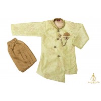 Mint sherwani suit set