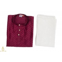 Maroon Shade Designer Kurta set