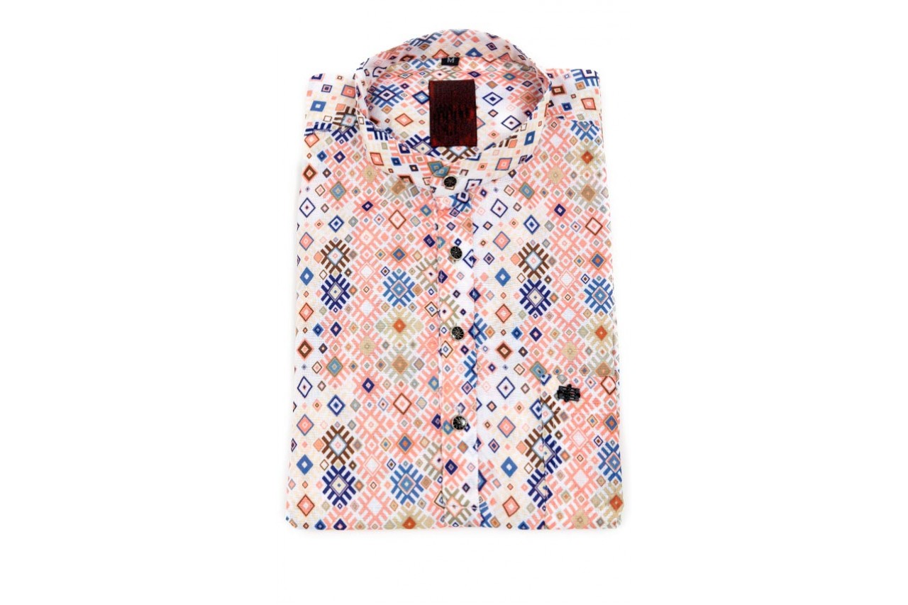 Multicolour shirt length kurta 