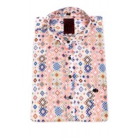 Multicolour shirt length kurta 