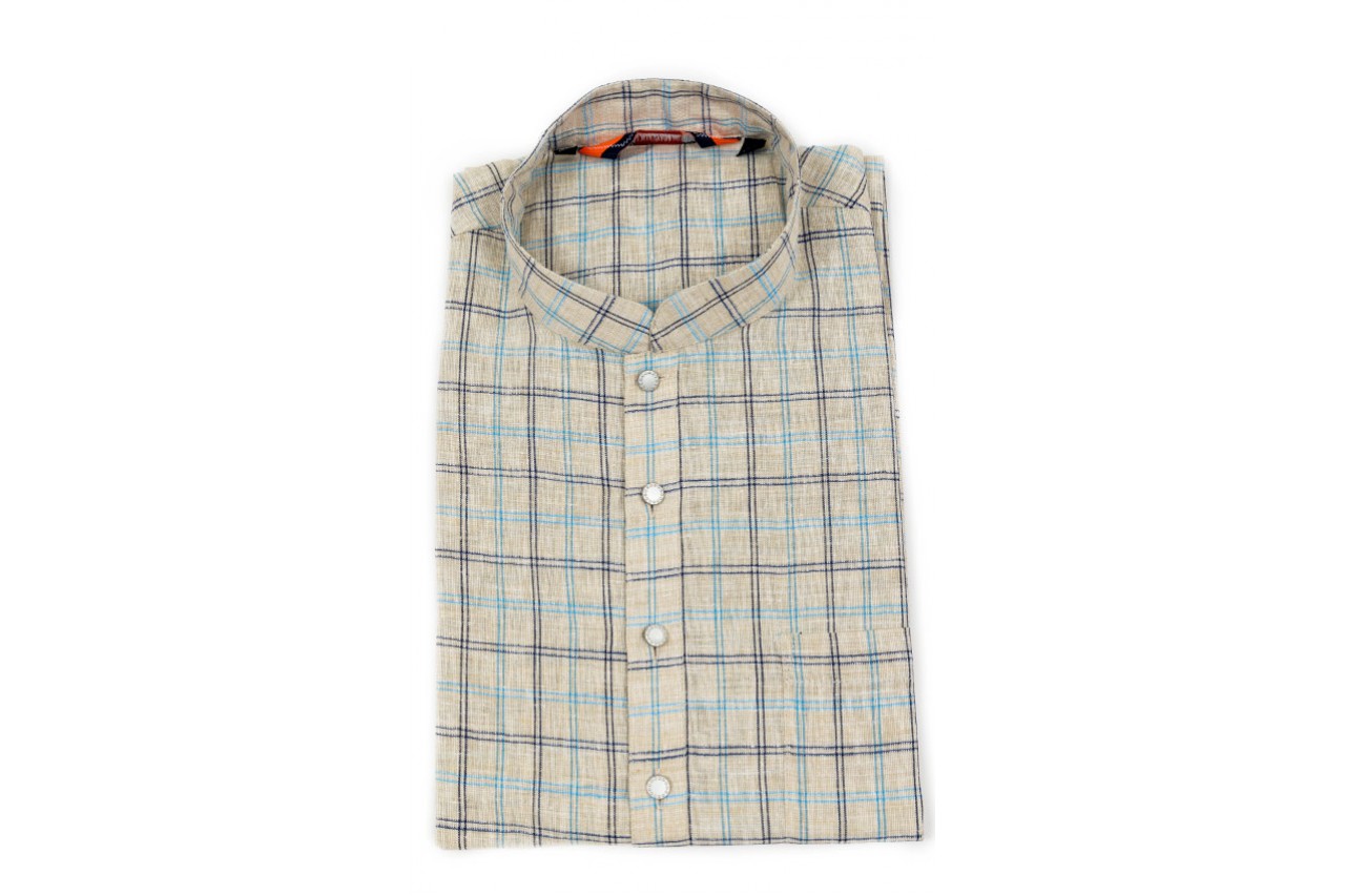 Pretty Cheque Cotton short kurta 