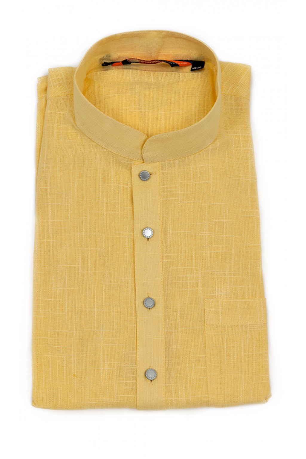 Lemon Shade Plain mid length kurta 