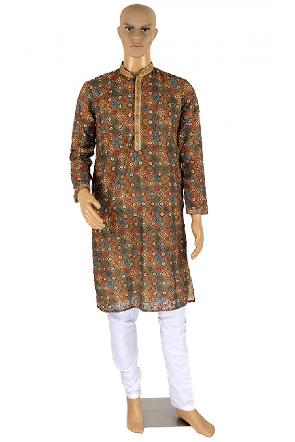 Multishade Georgette KP set