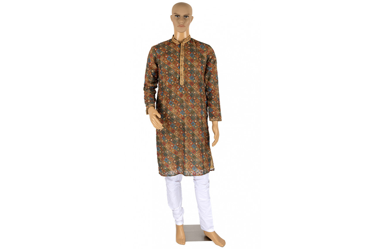 Multishade Georgette KP set