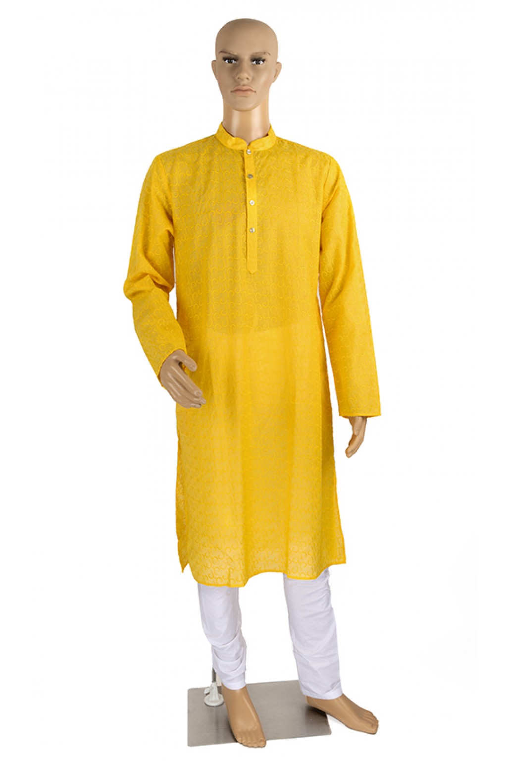 Yellow Chicken Kari work set