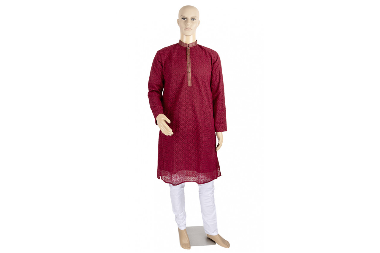 Maroon Shade kurta pyjama set