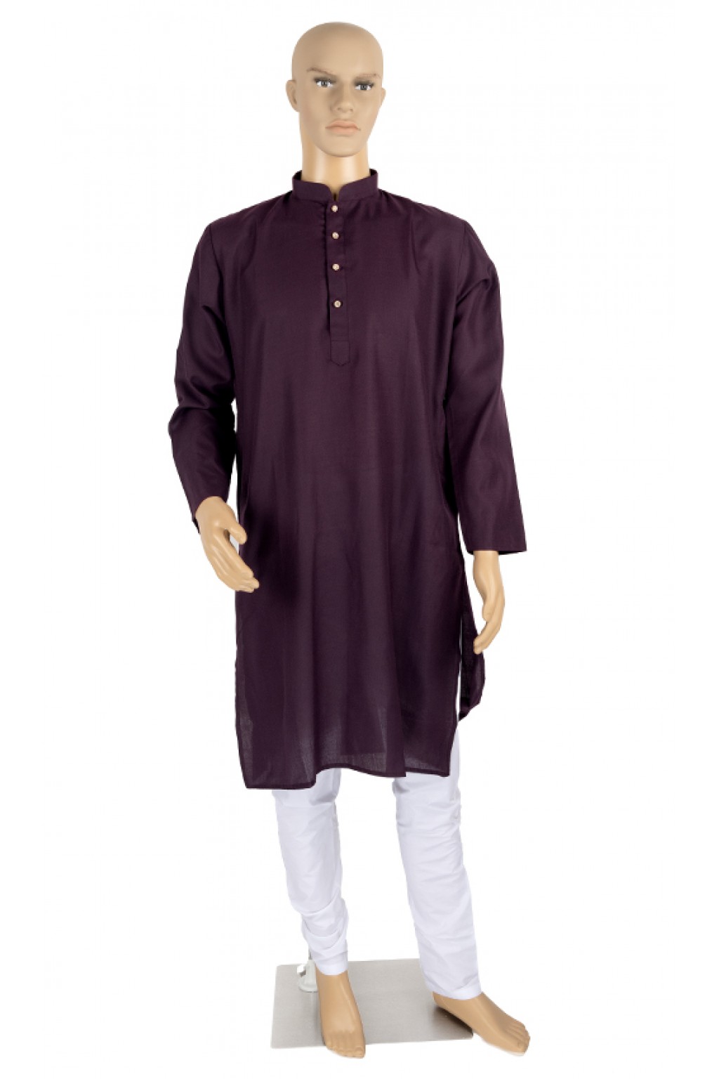 Purple shade kurta pyjama set