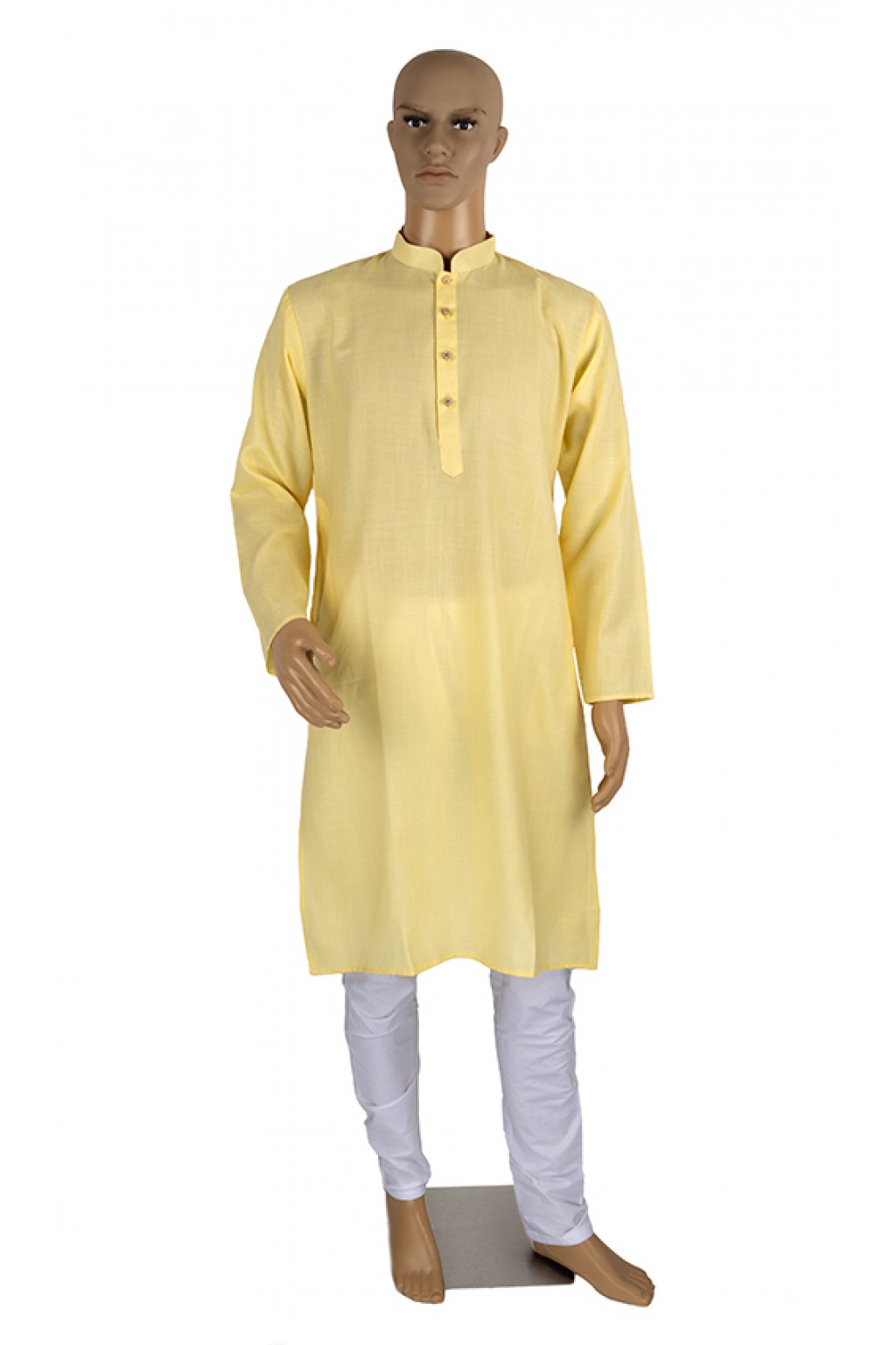 Lemon shade kurta pyjama set
