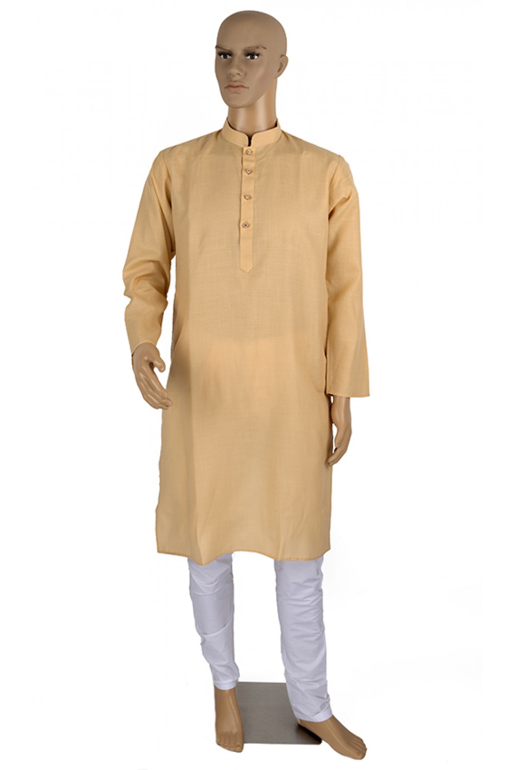 Biscuit Golden shade kurta pyjama set