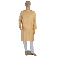 Biscuit Golden shade kurta pyjama set