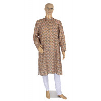 Geometrical pattern Kurta pyjama set