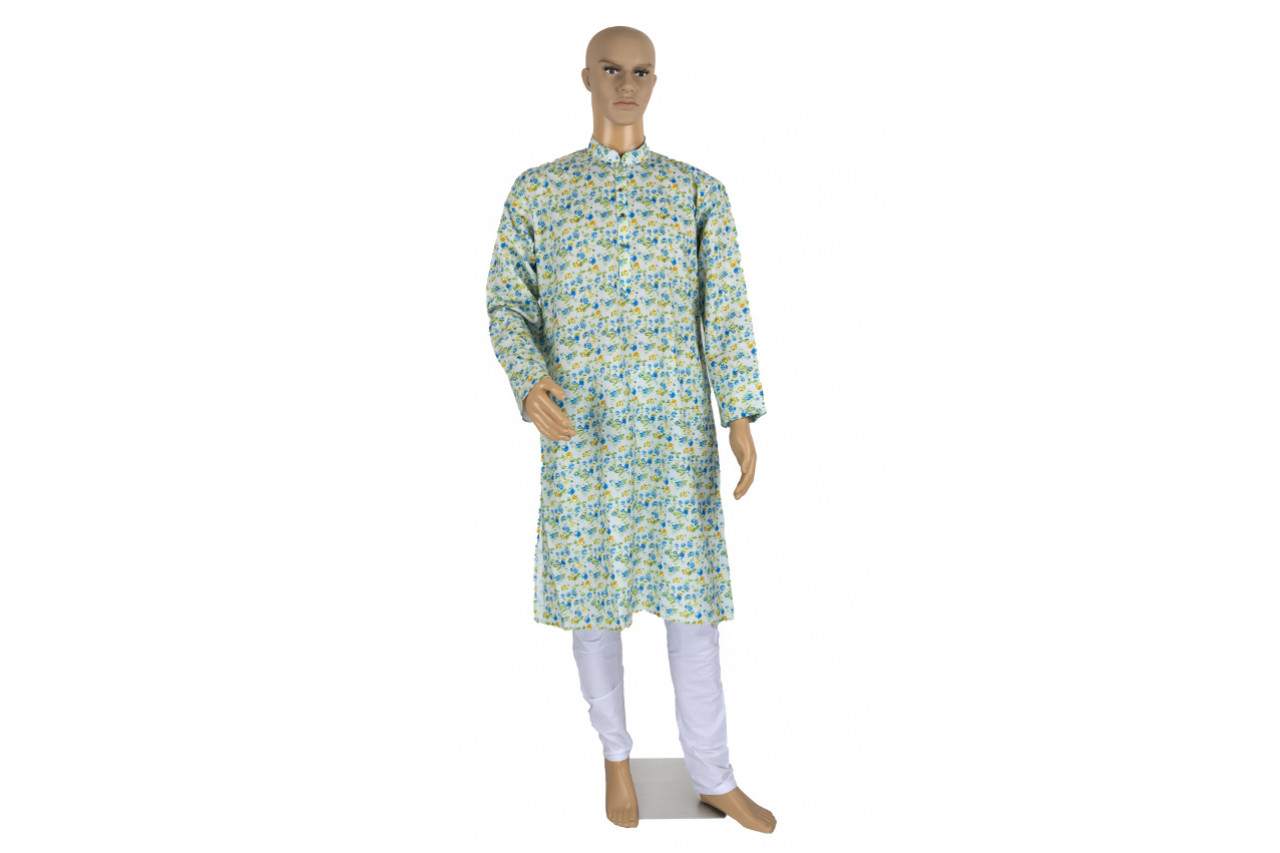 Pretty Floral pattern Kurta pyjama set