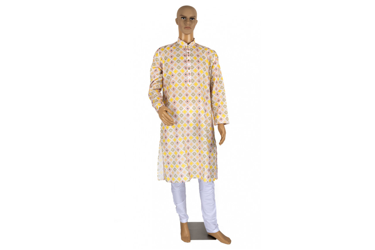 Amazing Geometrical Kurta pyjama set