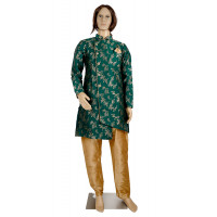 Amazing Green Shade  sherwani set